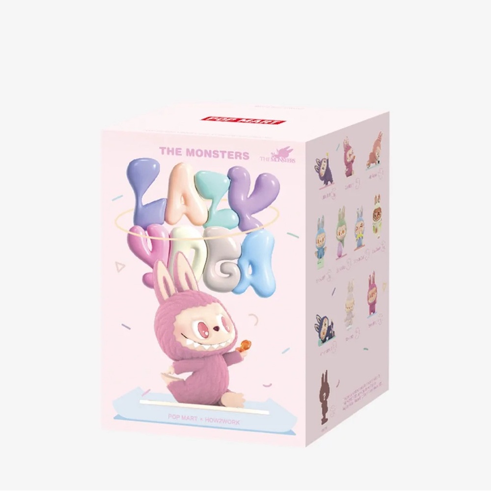 Lazy yoga 
Labubu, The monsters
100% authentic from popmart